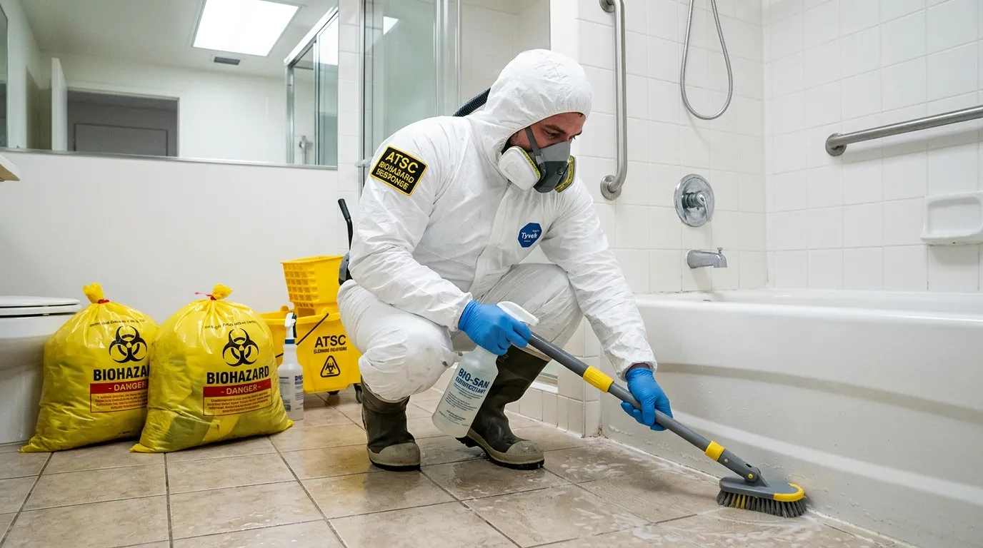 Decontamination equipment deployed for Blood Cleanup in Pompton Lakes